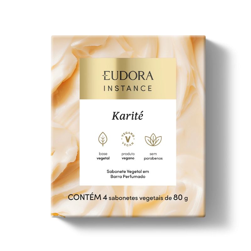 INSTANCE SABONETE EM BARRA KARITE 4X80G